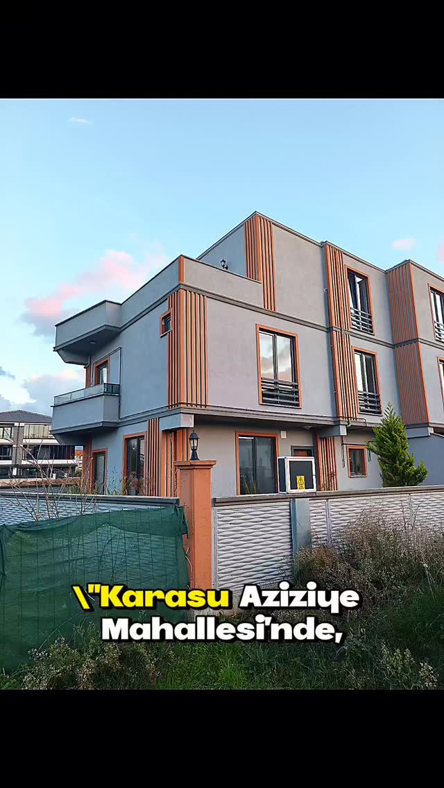 Karasu'de 220 m² köşe Villa görsel 1